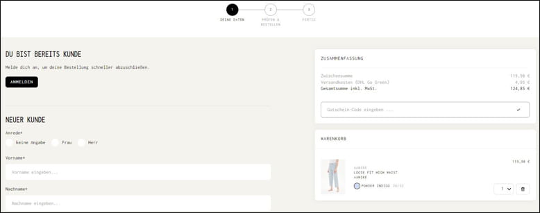 ARMEDANGELS Gutscheincode eingeben ARMEDANGELS Gutscheincode eingeben
