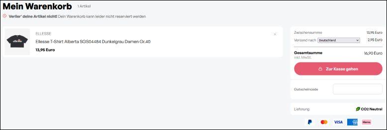 Löse deinen Coupon ein Einen Stuffle Gutscheincode im Warenkorb einlösen