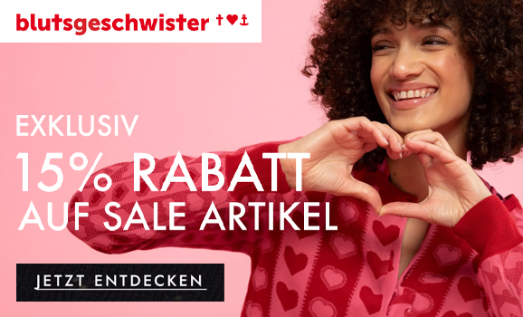 Exklusiv 15% auf alle Sale-Artikel sparen!